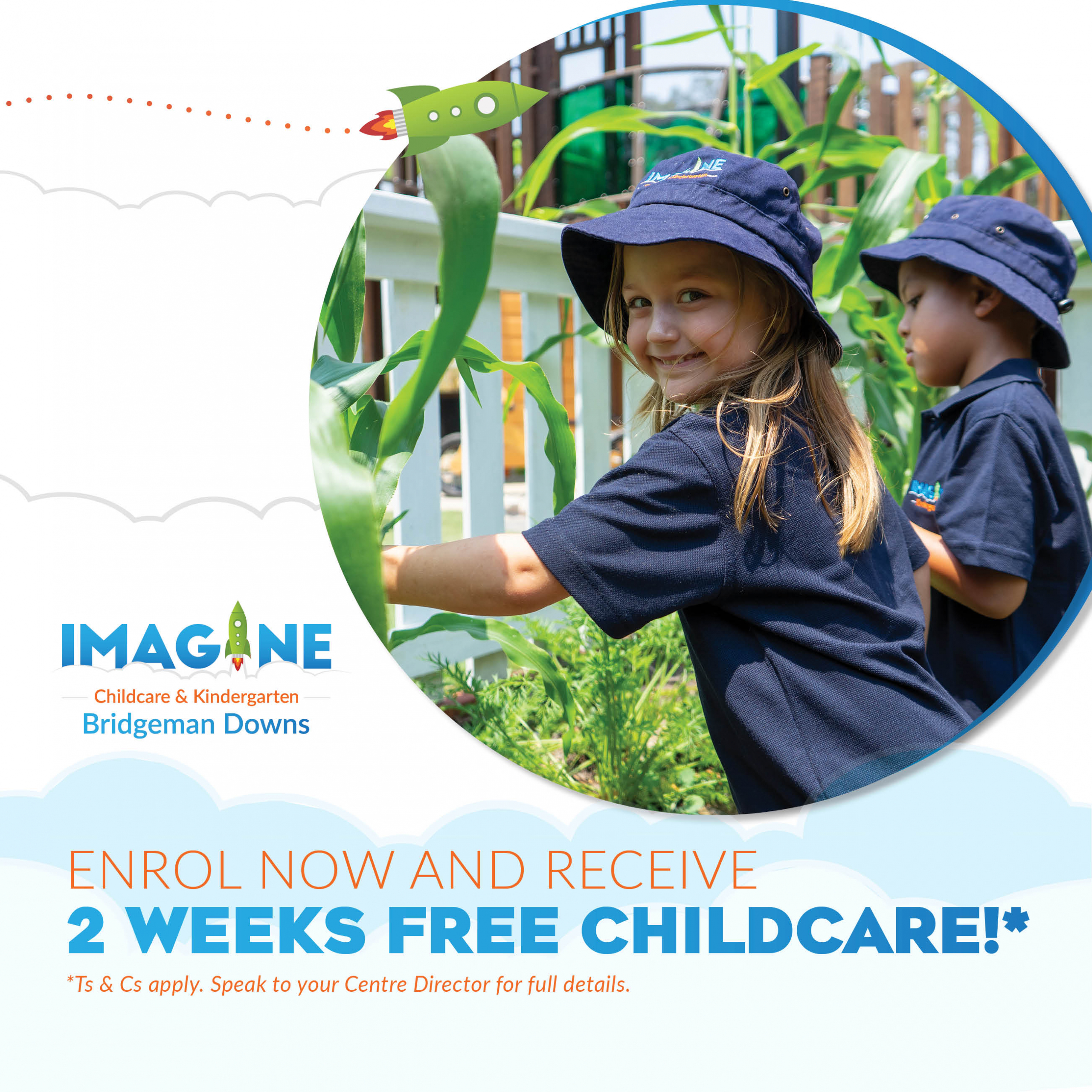 2 Weeks Free Childcare at Imagine Childcare