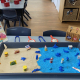 Beach clean up display for Kindergarten children at Imagine Childcare