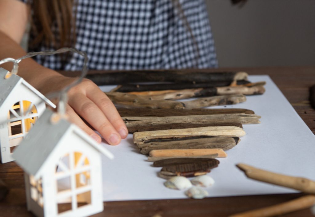 Nature Christmas craft with Imagine Blog