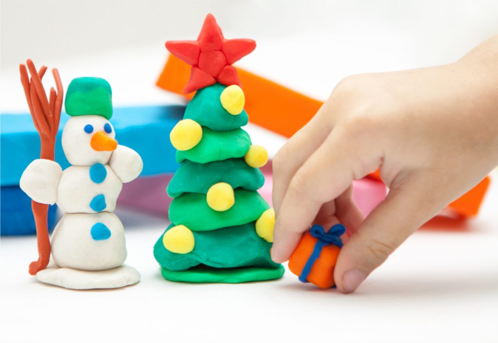 Imagine Blog Snowman Playdough
